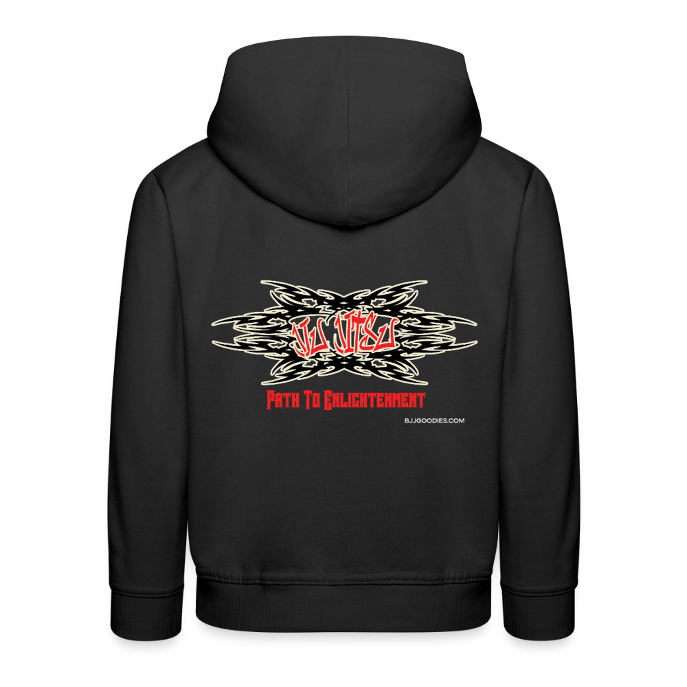 Jiu Jitsu - Path To Enlightenment Kids' Hoodie - black