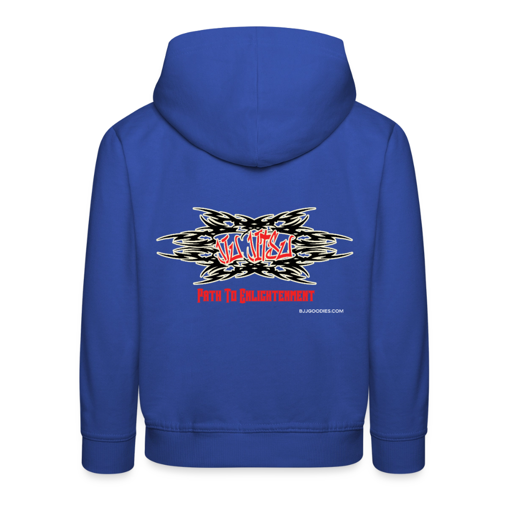 Jiu Jitsu - Path To Enlightenment Kids' Hoodie - royal blue