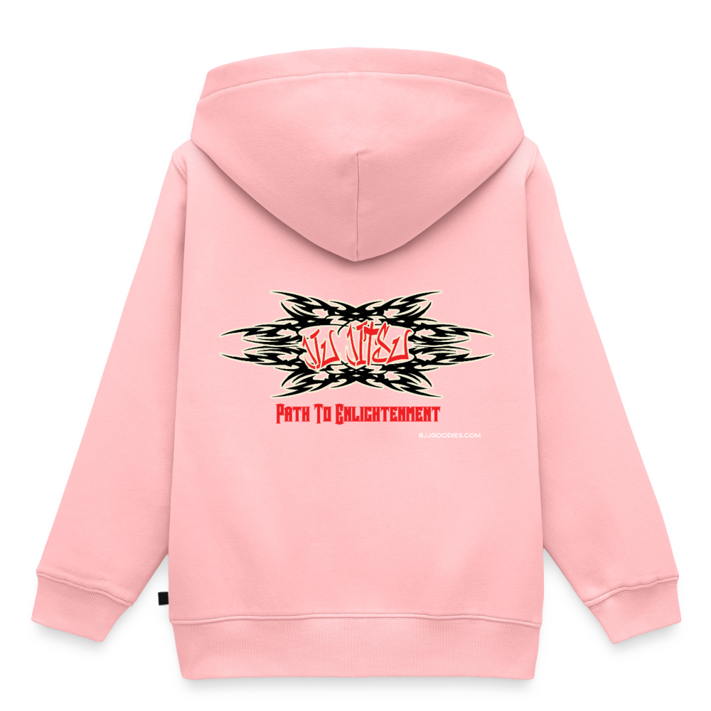 Jiu Jitsu - Path To Enlightenment Kids' Hoodie - rose