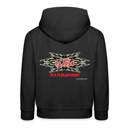 Jiu Jitsu - Path To Enlightenment Kids' Hoodie - black
